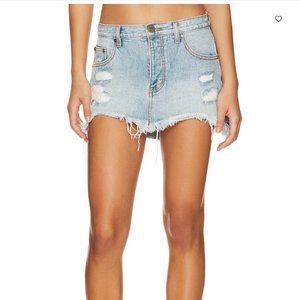 One Teaspoon - Junkyard Low Waist Denim Skirt
